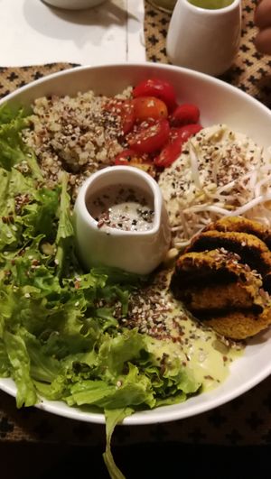 Buddha bowl at Buddha Bowls in Santa Cruz