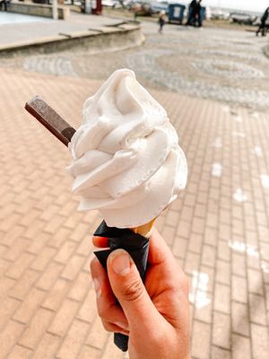 Vegan Mr Whippy at v360 in Brighton