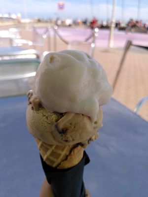 Ice cream at v360 in Brighton