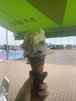 The bright green awning you’re looking for!  at v360 in Brighton