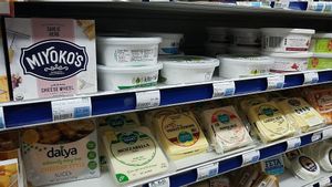 Vegan cheese at Rainbow Acres in Los Angeles