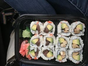 Vegan sushi  at Otani in Mayfield Heights