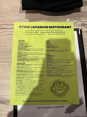   at Otani in Mayfield Heights
