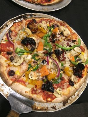 The new vegan cheese at Pizza This Pizza That in Nambucca Heads