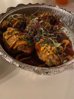 Cauliflower Buffalo BBQ  at Vegan Food House in Dallas
