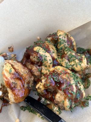 BarBQue Cauliflower Wings (vegan)   at Vegan Food House in Dallas