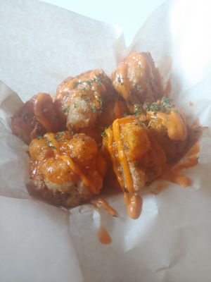 Really good entree at Vegan Food House in Dallas