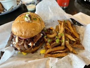 Smoke Burger  at Vegan Food House in Dallas