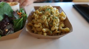 Mac n cheese  at Vegan Food House in Dallas