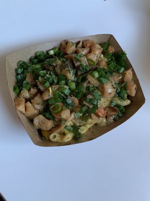 “Seafood” Mac & Cheese  at Vegan Food House in Dallas