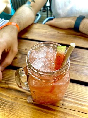 Mocktails for the clean kids  at The Olive Tree in Mallorca