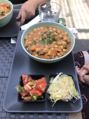 Thai bowl  at Veggie Vibe Cafe in Blackrock