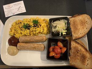 Irish Breakfast Vegan version   at Veggie Vibe Cafe in Blackrock
