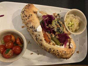   at Veggie Vibe Cafe in Blackrock