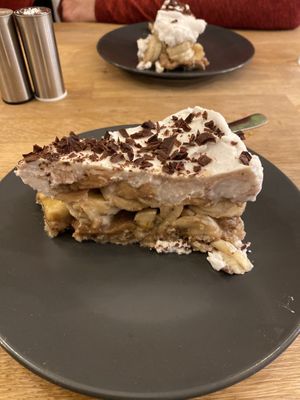 Banoffee!   at Veggie Vibe Cafe in Blackrock