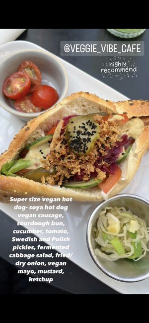   at Veggie Vibe Cafe in Blackrock