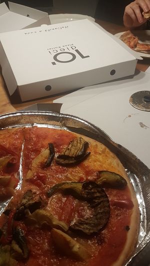 Ortolana vegan & gluten-free at Dieci Pizza in Baar