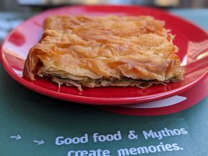 Vegan Spinach Pie at All That Jatz in Athens