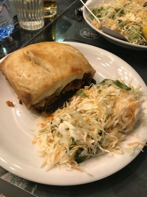 Vegan moussaka at All That Jatz in Athens