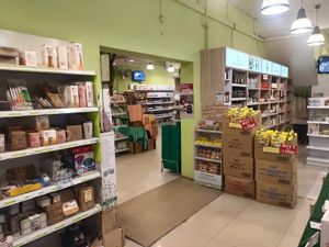 Two shops are linked together at Yes Natural in Central Singapore