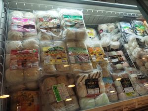 Frozen bao at Yes Natural in Central Singapore