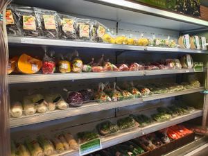 Organic veggies at Yes Natural in Central Singapore