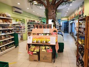 Nice deco at Yes Natural in Central Singapore