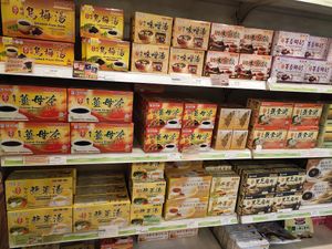 Tea and soup at Yes Natural in Central Singapore