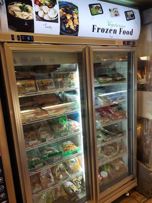 Fresh veggies at Yes Natural in Central Singapore