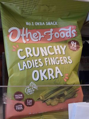 Crunchy ladies fingers Okra ~ Circuit Breaker Period Phase 2 at Yes Natural in Central Singapore