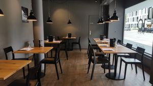 Interior at Dieci Pizza in Fribourg