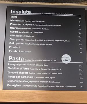  at Dieci Pizza - Schaffhauserstrasse in Zurich