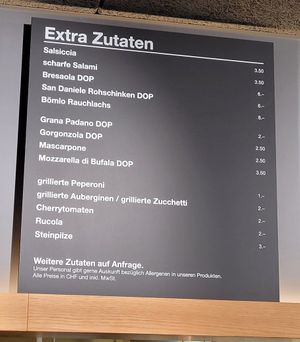  at Dieci Pizza - Schaffhauserstrasse in Zurich