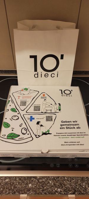 #Veganuary at Dieci Pizza - Schaffhauserstrasse in Zurich