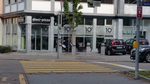 Exterior at Dieci Pizza - Torstrasse in St Gallen