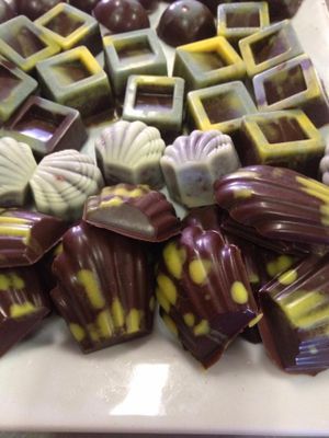 Raw Chocolate...Yum! at Light Body Wholistic Clinic and Organic Earth Juice Bar in Bridgetown