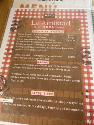   at La Amistad in Monteverde