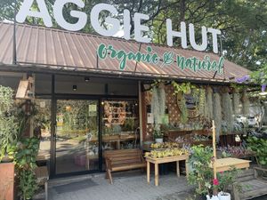 Store outside  at Aggie Hut in Chiang Mai