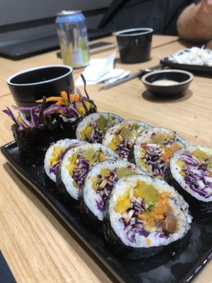  Vegan sushi roll  at ICN - Food House - T2 in Incheon