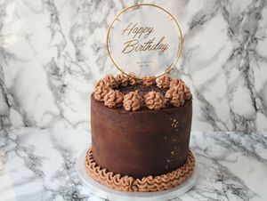 Chocolate Fudge Cake at Untainted Tastes in Broadstairs