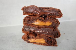 NYC Chocolate Stuffed Cookies  at Untainted Tastes in Broadstairs