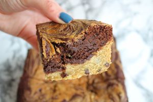 Biscoff Slutty Brownie at Untainted Tastes in Broadstairs