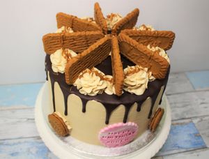 Biscoff Drip Cake at Untainted Tastes in Broadstairs