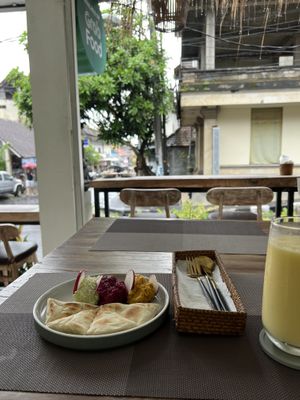   at Pumpkin and Beetroot in Ubud