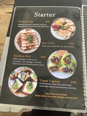   at Pumpkin and Beetroot in Ubud