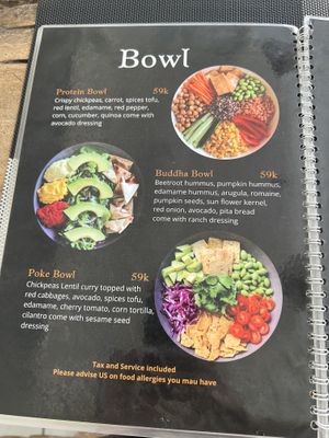   at Pumpkin and Beetroot in Ubud