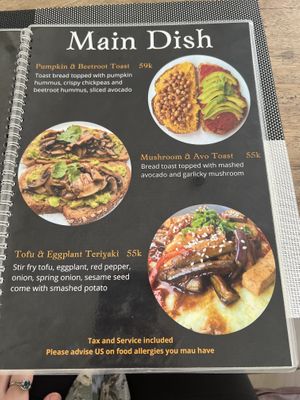   at Pumpkin and Beetroot in Ubud