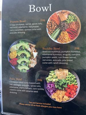   at Pumpkin and Beetroot in Ubud