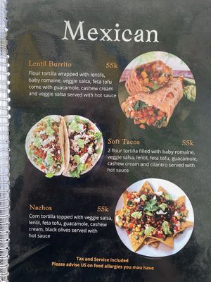   at Pumpkin and Beetroot in Ubud