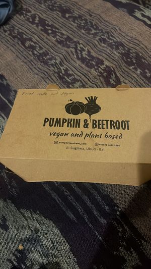   at Pumpkin and Beetroot in Ubud